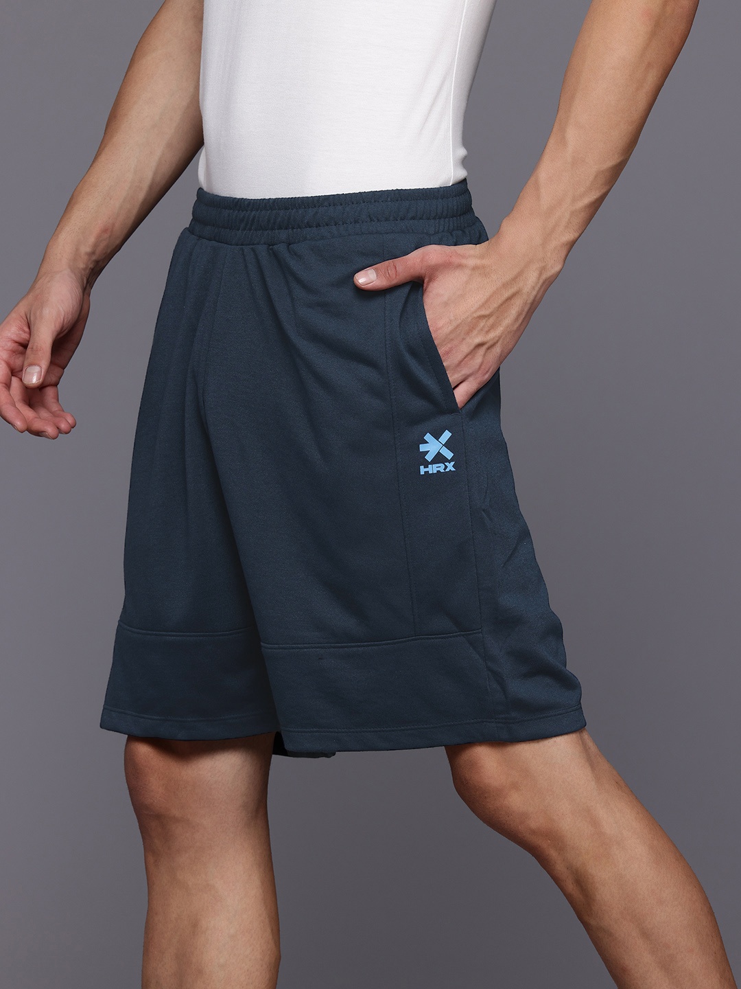 

HRX by Hrithik Roshan Men Lifestyle Regular Shorts, Teal