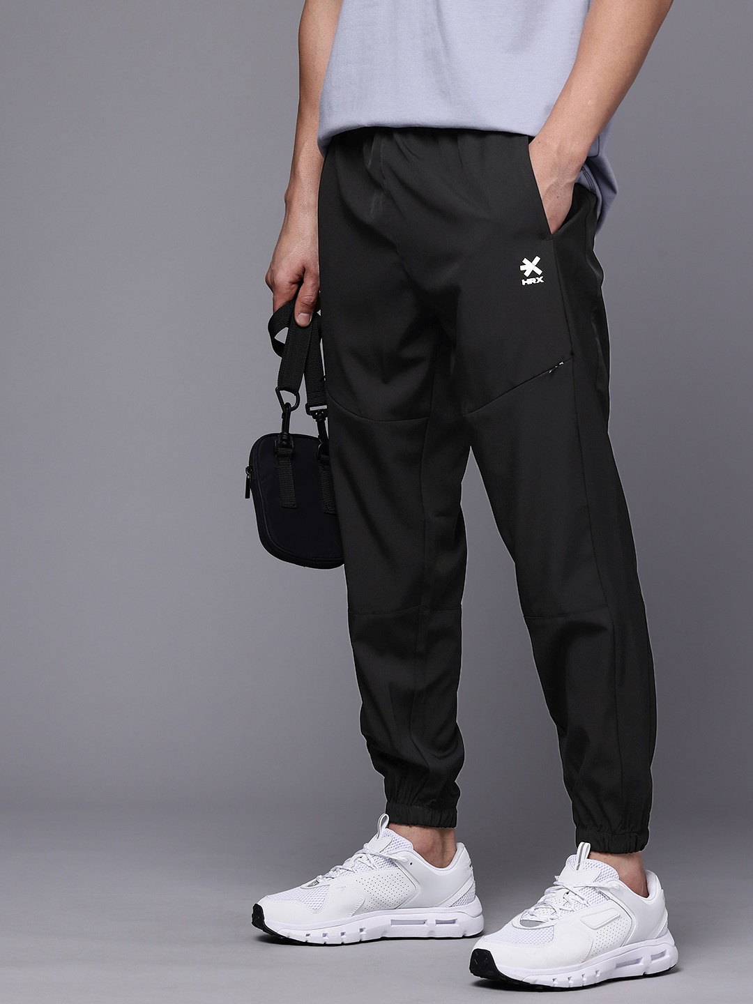 

HRX by Hrithik Roshan Men Lifestyle Joggers, Black