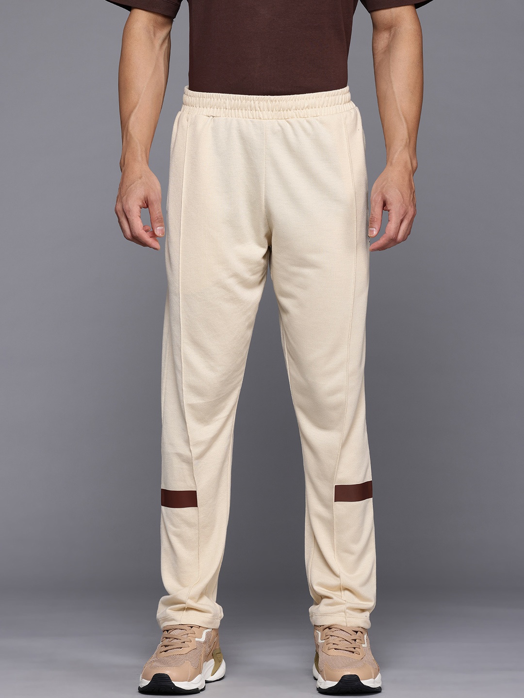 

HRX by Hrithik Roshan Men Lifestyle Track Pants, Off white