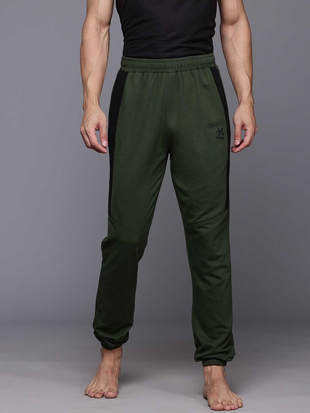 

HRX by Hrithik Roshan Men Lifestyle Joggers, Olive