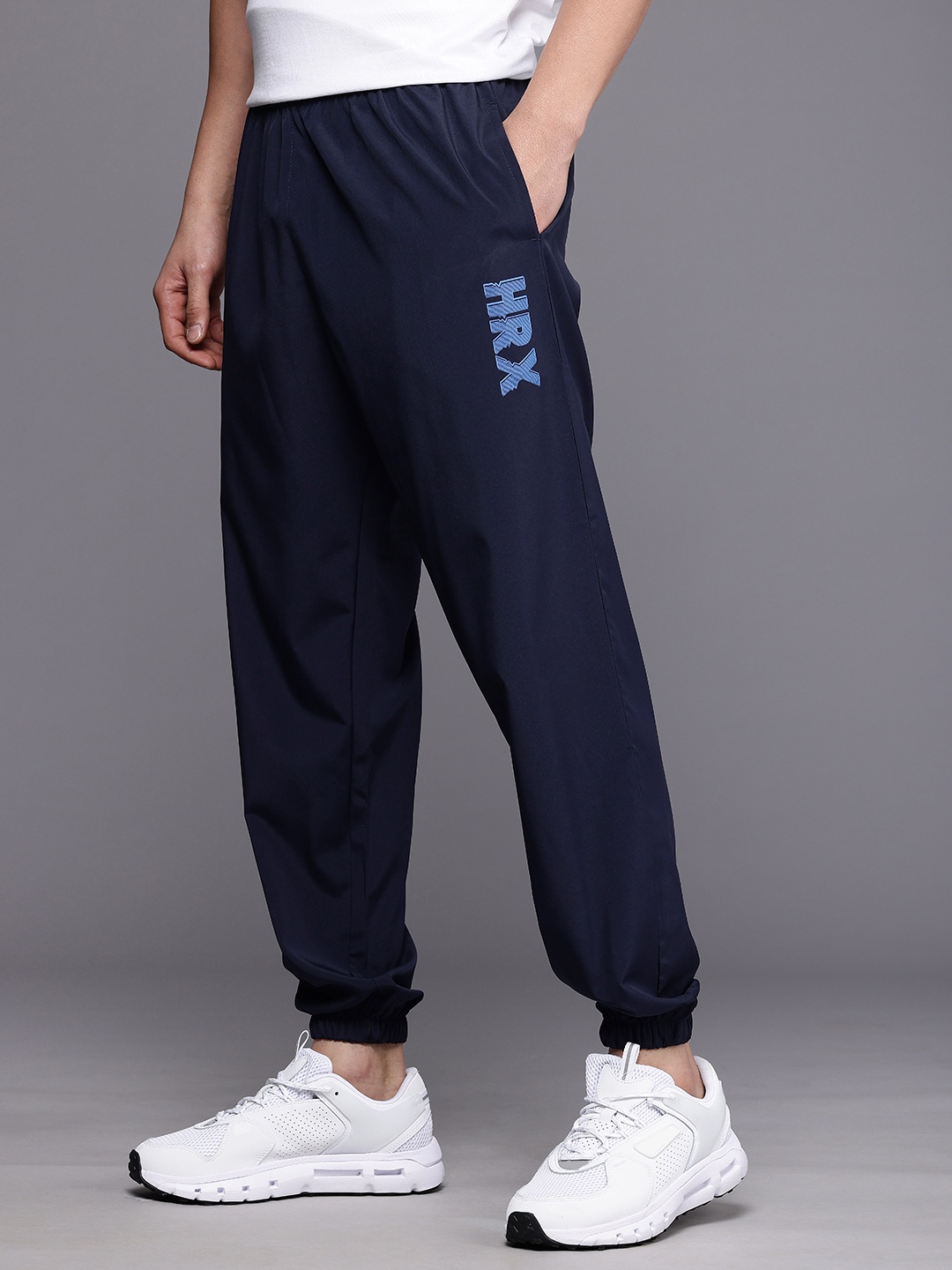 

HRX by Hrithik Roshan Men Lifestyle Joggers, Navy blue