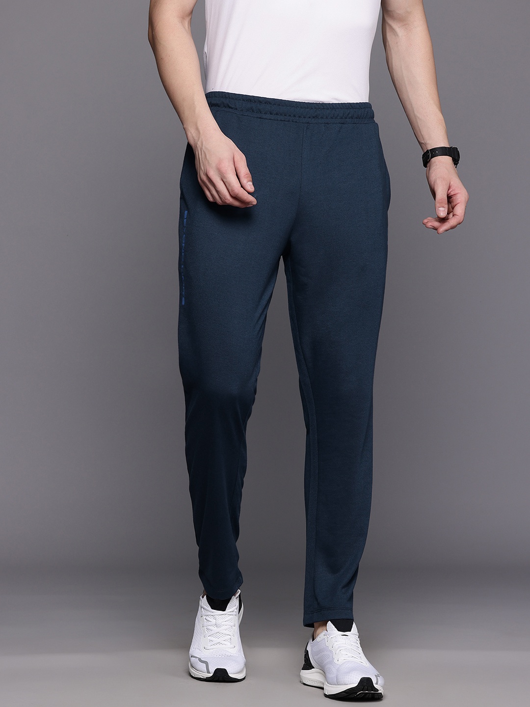 

HRX by Hrithik Roshan Men Lifestyle Track Pants, Navy blue