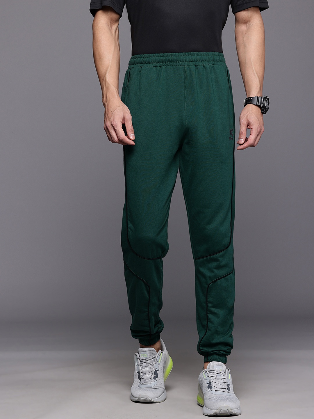 

HRX by Hrithik Roshan Men Lifestyle Joggers, Green