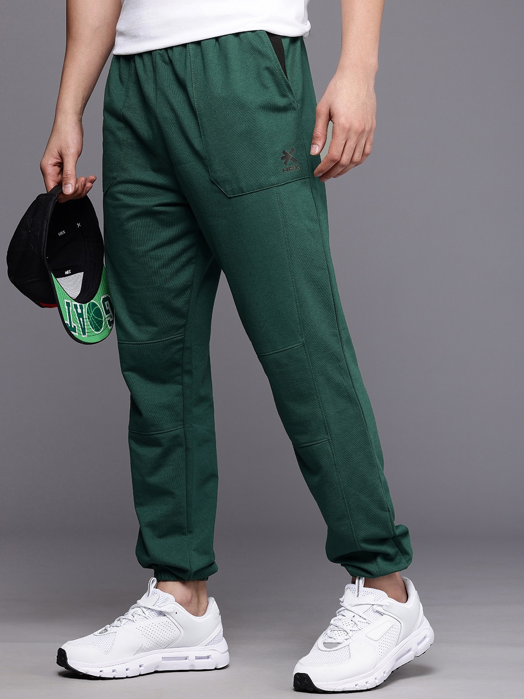 

HRX by Hrithik Roshan Men Lifestyle Joggers, Green