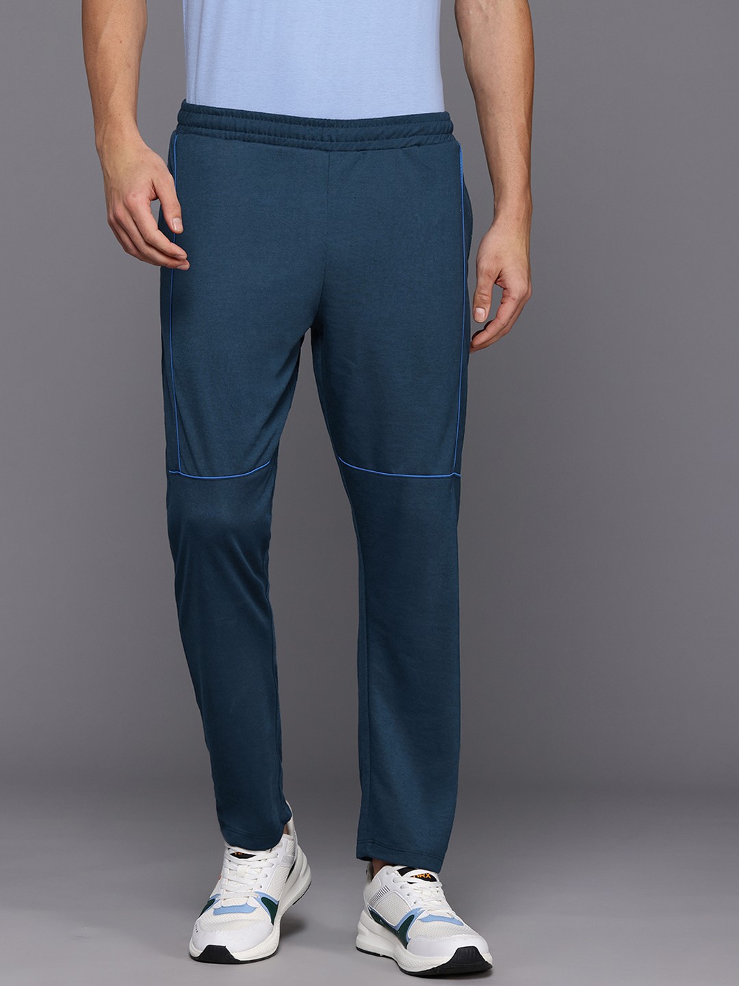 

HRX by Hrithik Roshan Men Lifestyle Track Pants, Navy blue