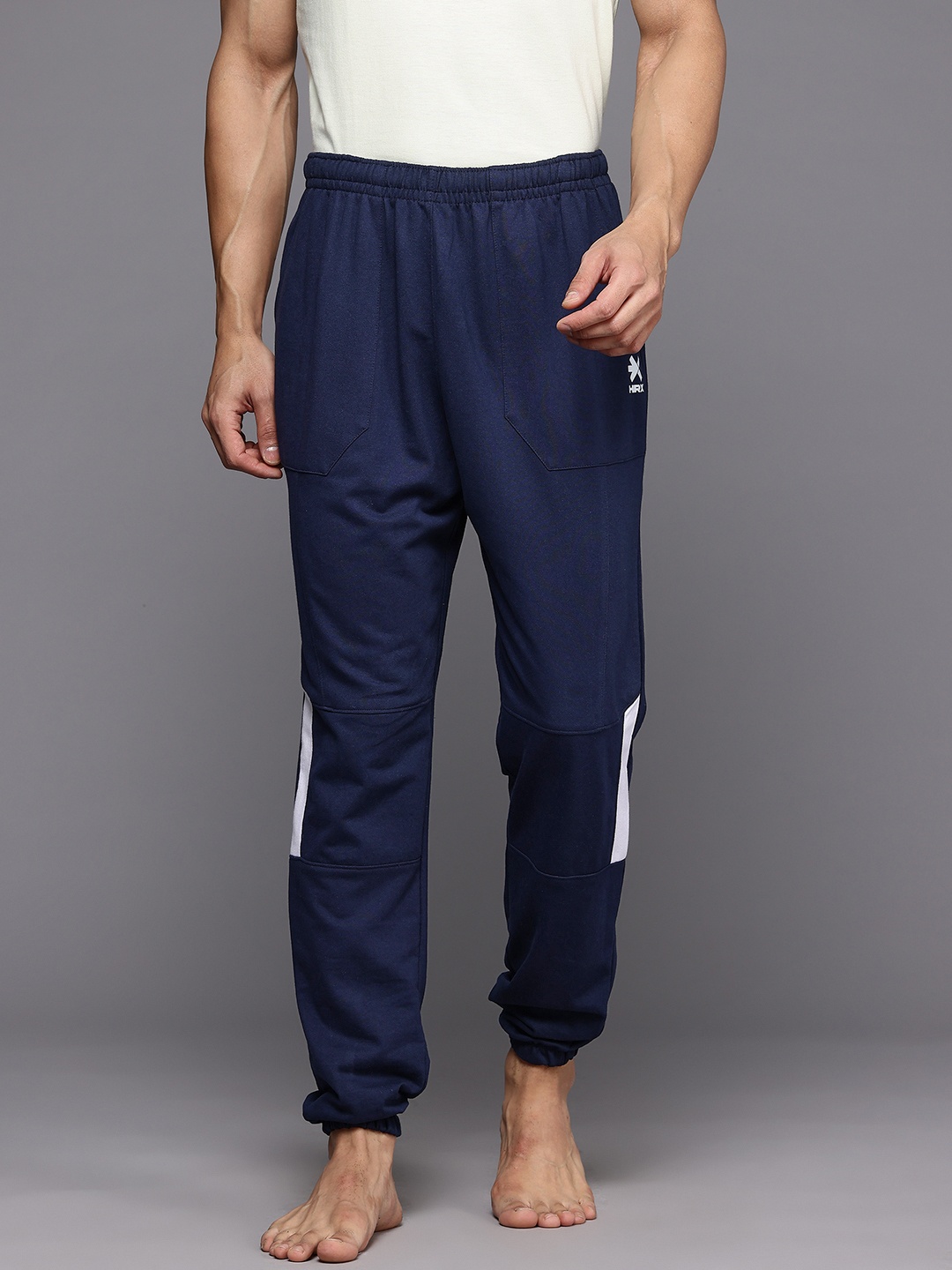 

HRX by Hrithik Roshan Men Yoga Joggers, Navy blue