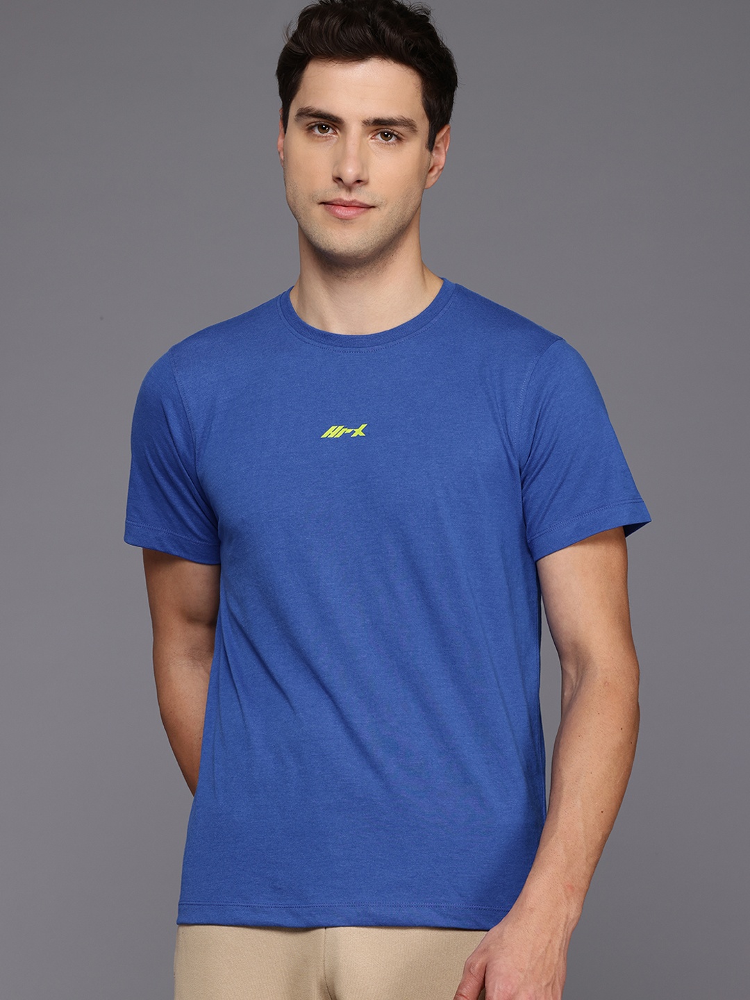 

HRX by Hrithik Roshan Lifestyle Typography Print T-shirt, Blue