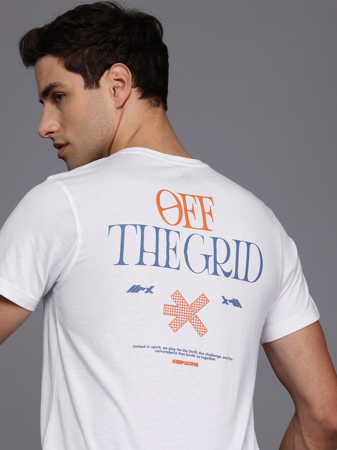 

HRX by Hrithik Roshan Lifestyle Typography Print T-shirt, White