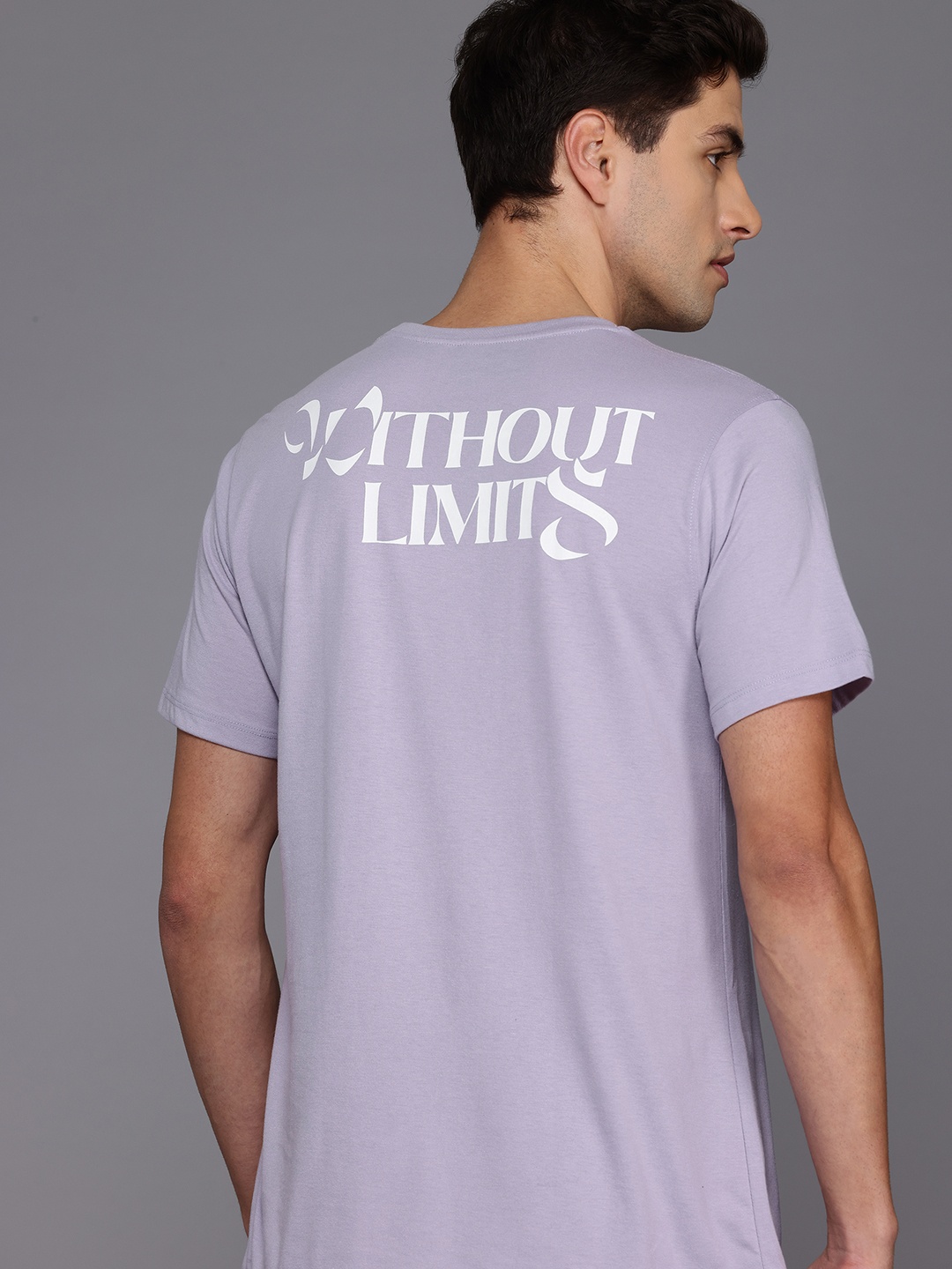 

HRX by Hrithik Roshan Lifestyle Typography Print T-shirt, Lavender