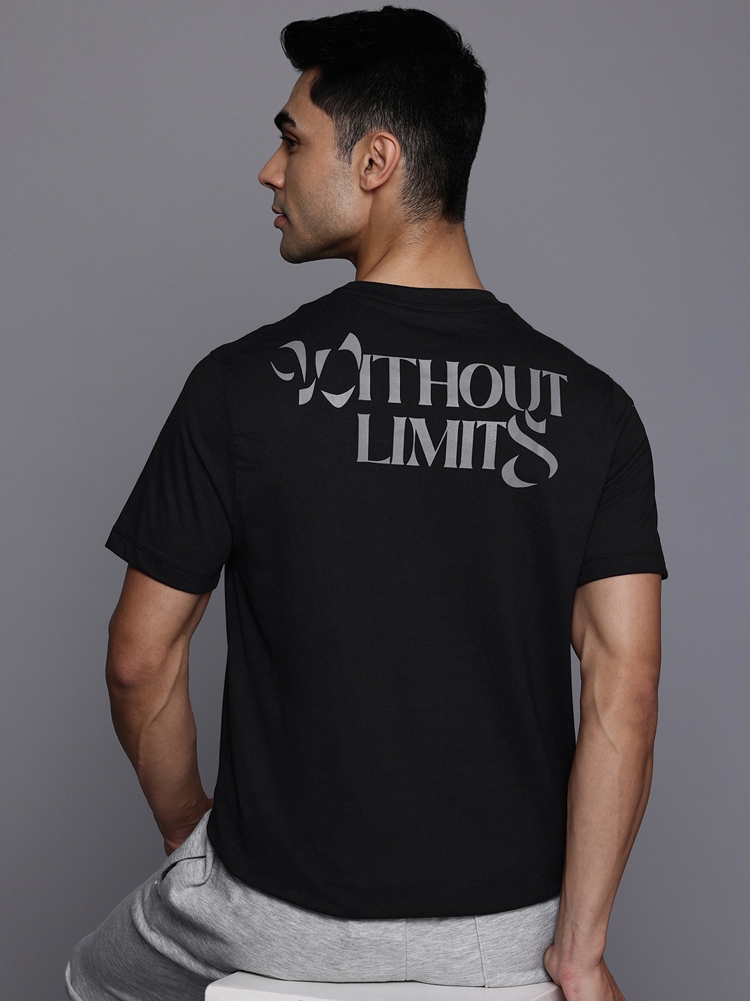 

HRX by Hrithik Roshan Lifestyle Typography Print T-shirt, Black