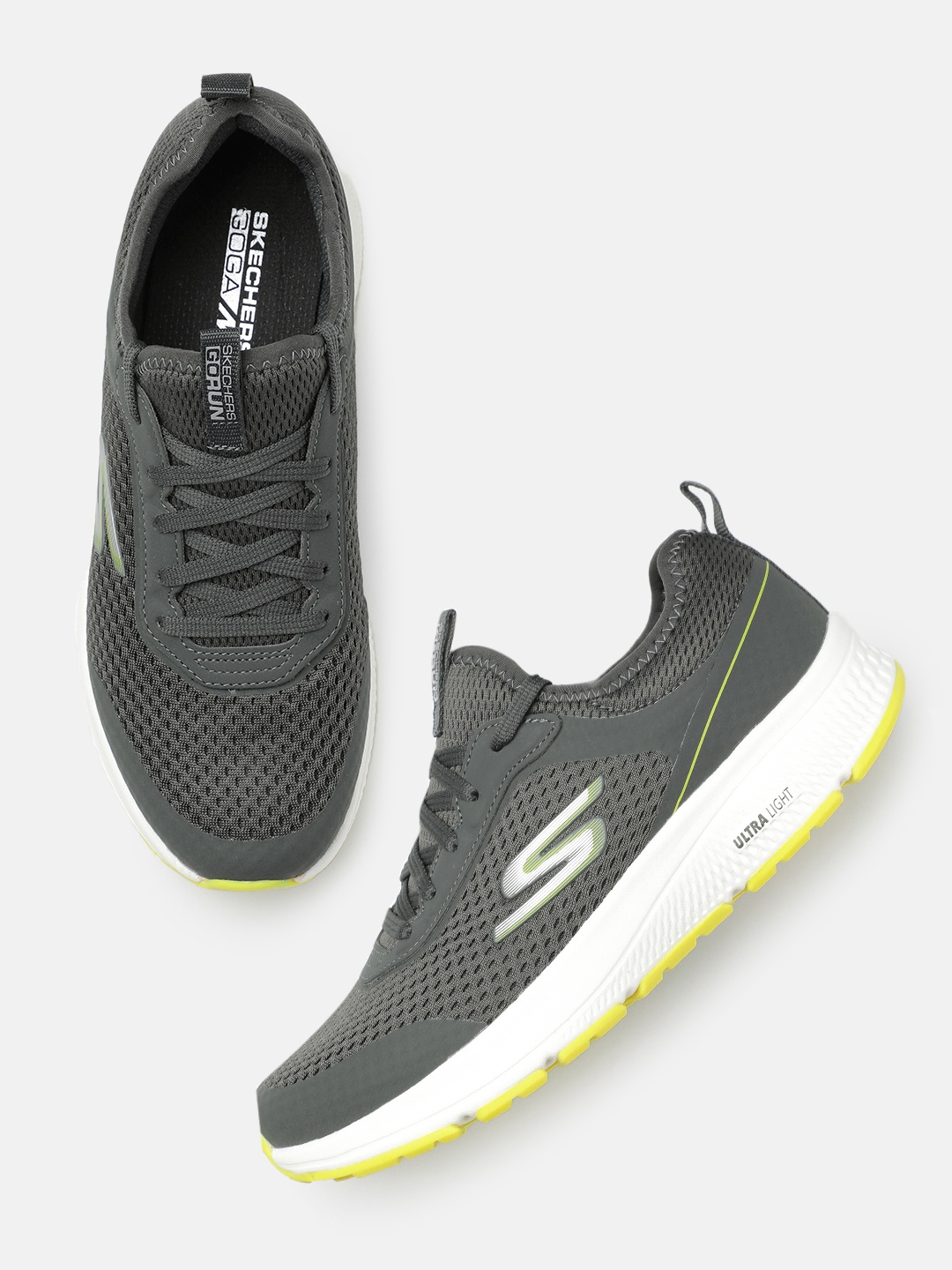

Skechers Men Go Run Consistent Running Shoes, Charcoal