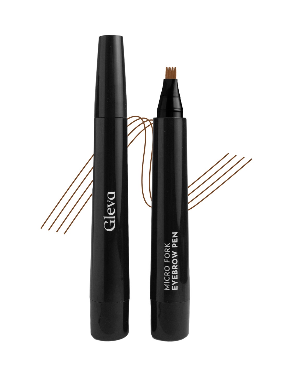 

Gleva Micro Fork Waterproof Eyebrow Pen 3.5 g - Light Brown