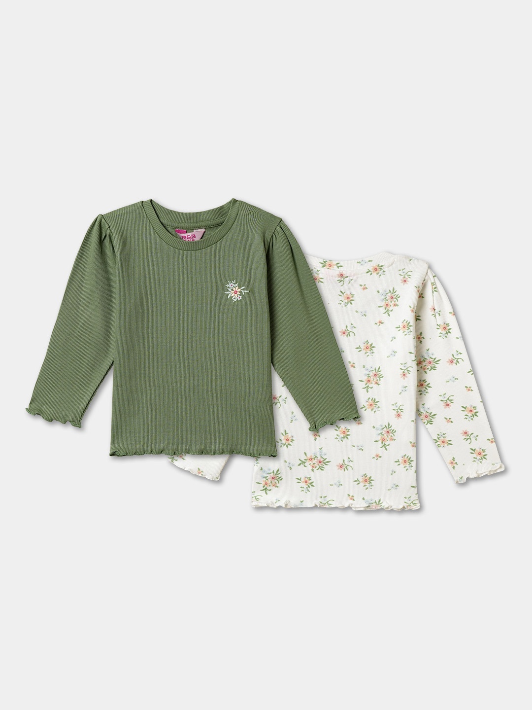 

R&B Print Cotton Top, Multi