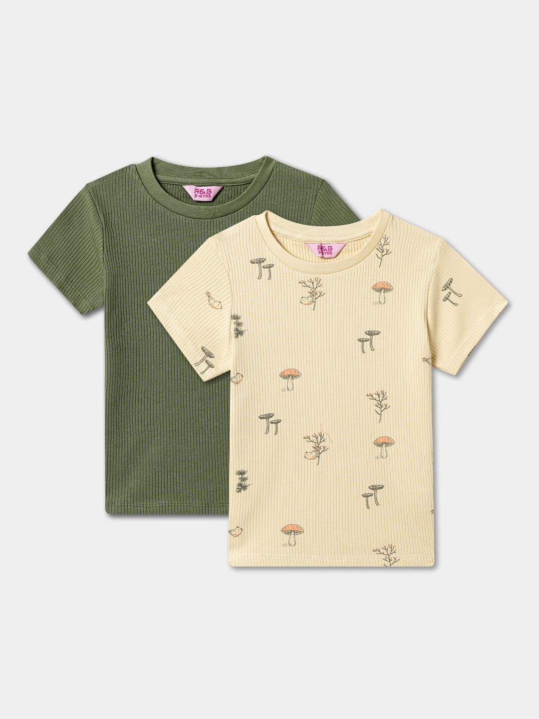 

R&B Print Cotton Top, Multi