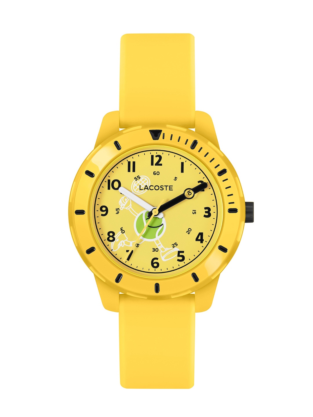 

Lacoste Kids Mini Tennis Printed Analogue Watch 2030060, Yellow