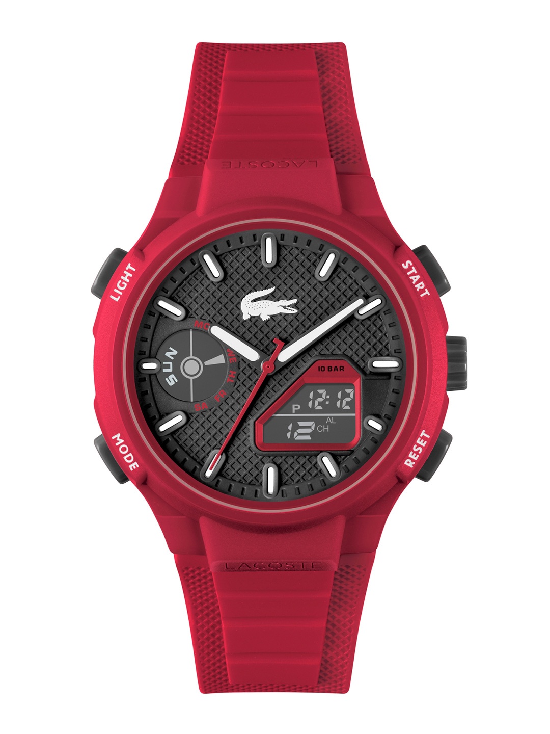 

Lacoste Men LC33 Qtz Round Dial Analogue Watch - 2011368, Black