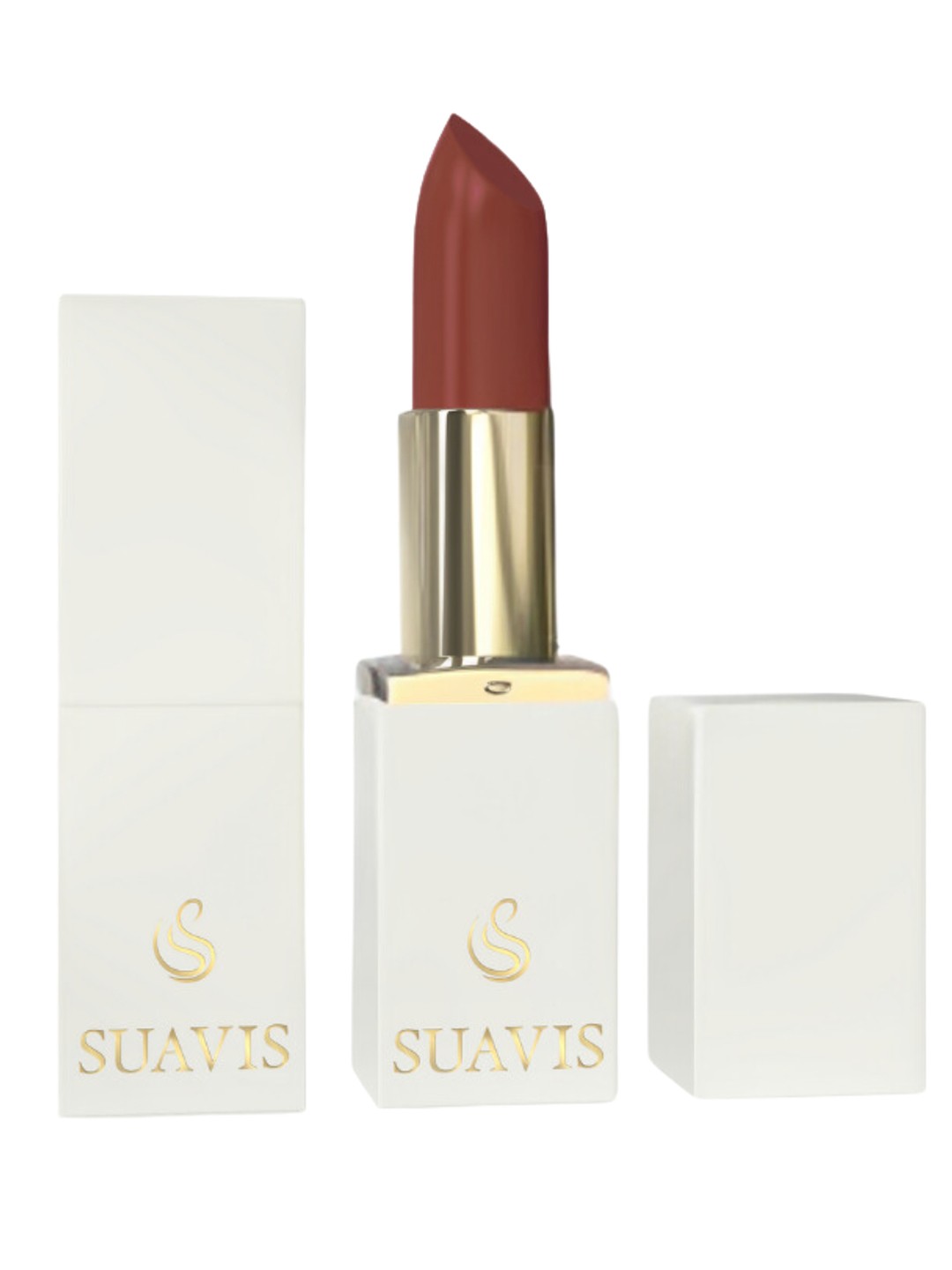 

SUAVIS Matte Cream Bullet Lipstick - 109 Everlasting Wine - 8 ml, Brown