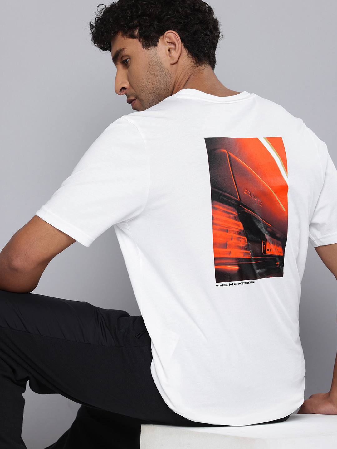 

PUMA Motorsport Mercedes AMG Petronas Printed Pure Cotton T-shirt, White