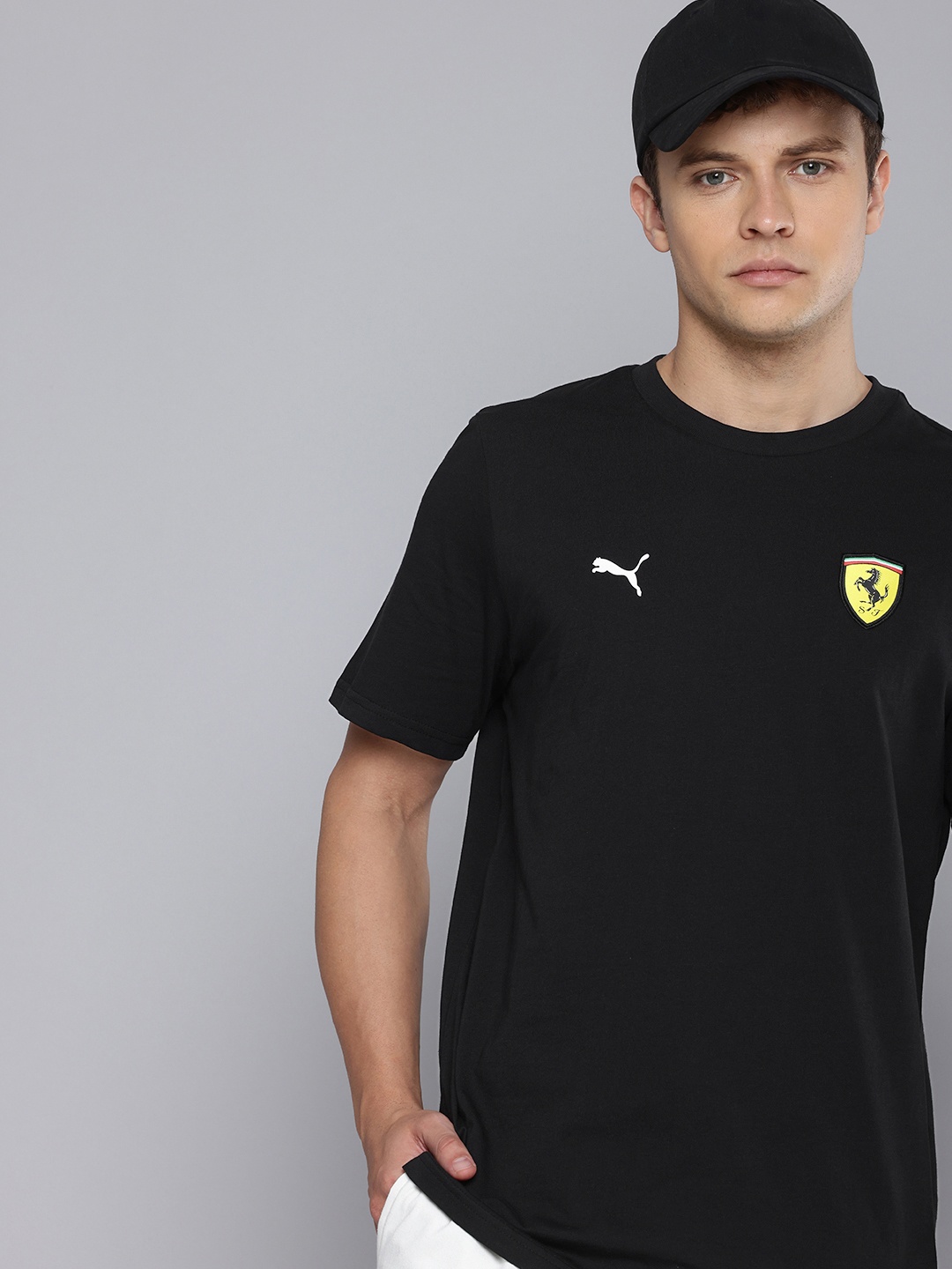

PUMA Motorsport Scuderia Ferrari Race Shield T-shirt, Black