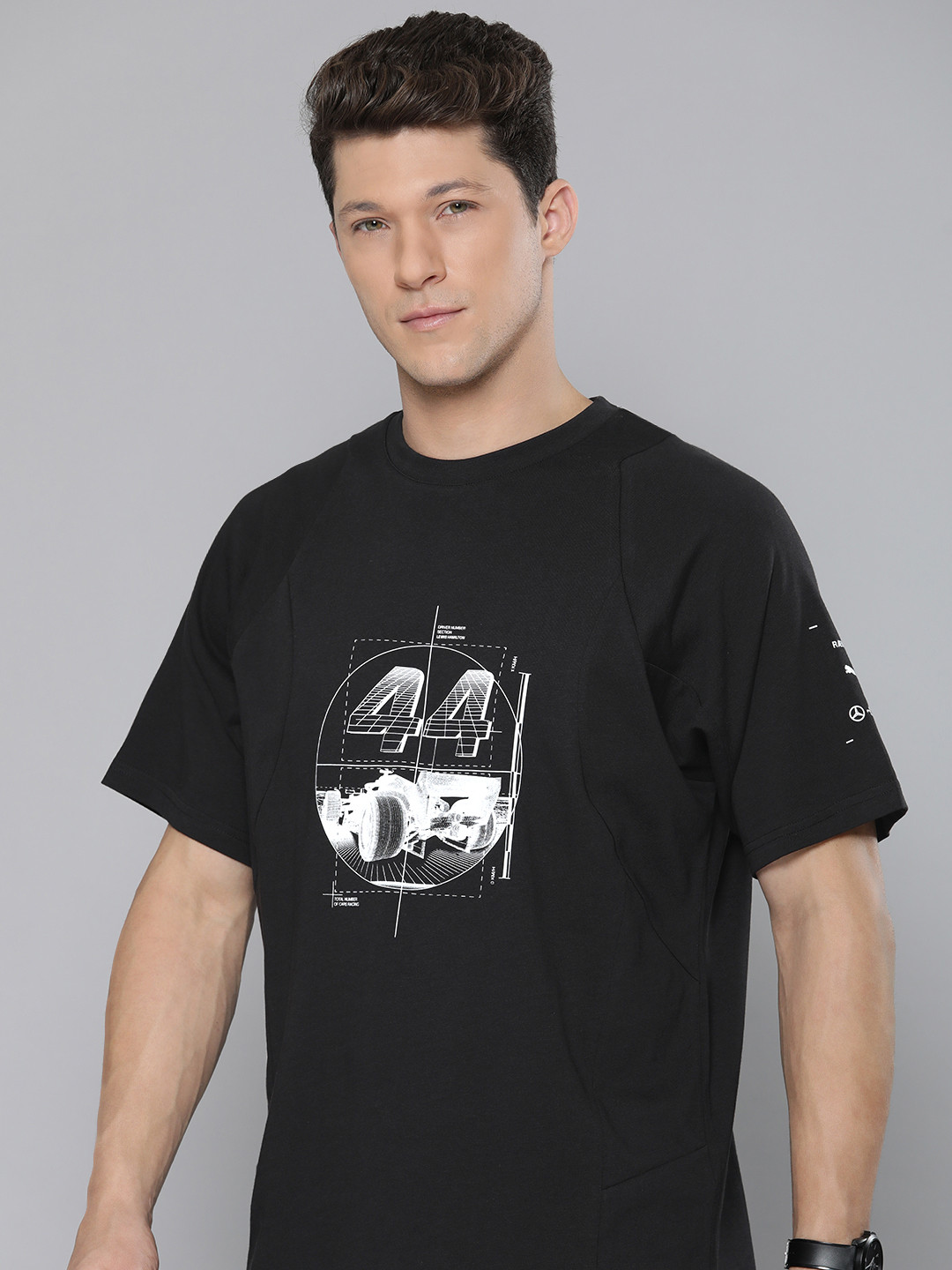

PUMA Motorsport x MAPF1 x RBURN Drivers Printed T-shirt, Black