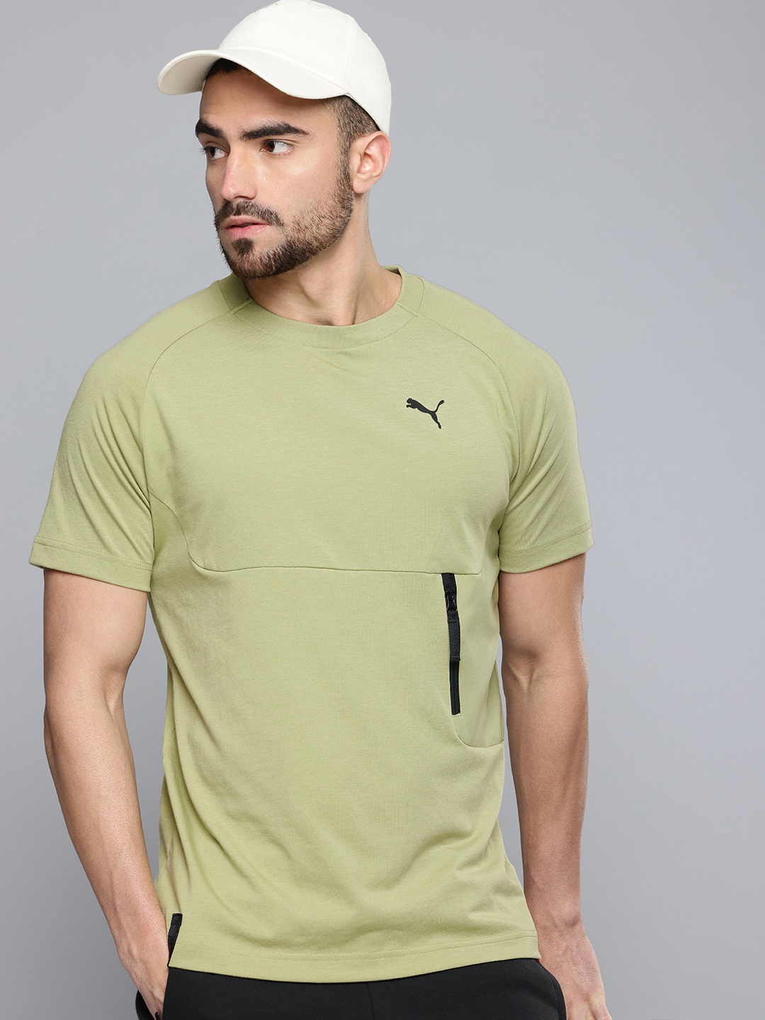 

Puma TECH DryCell Pocket Detail Outdoor T-shirt, Green