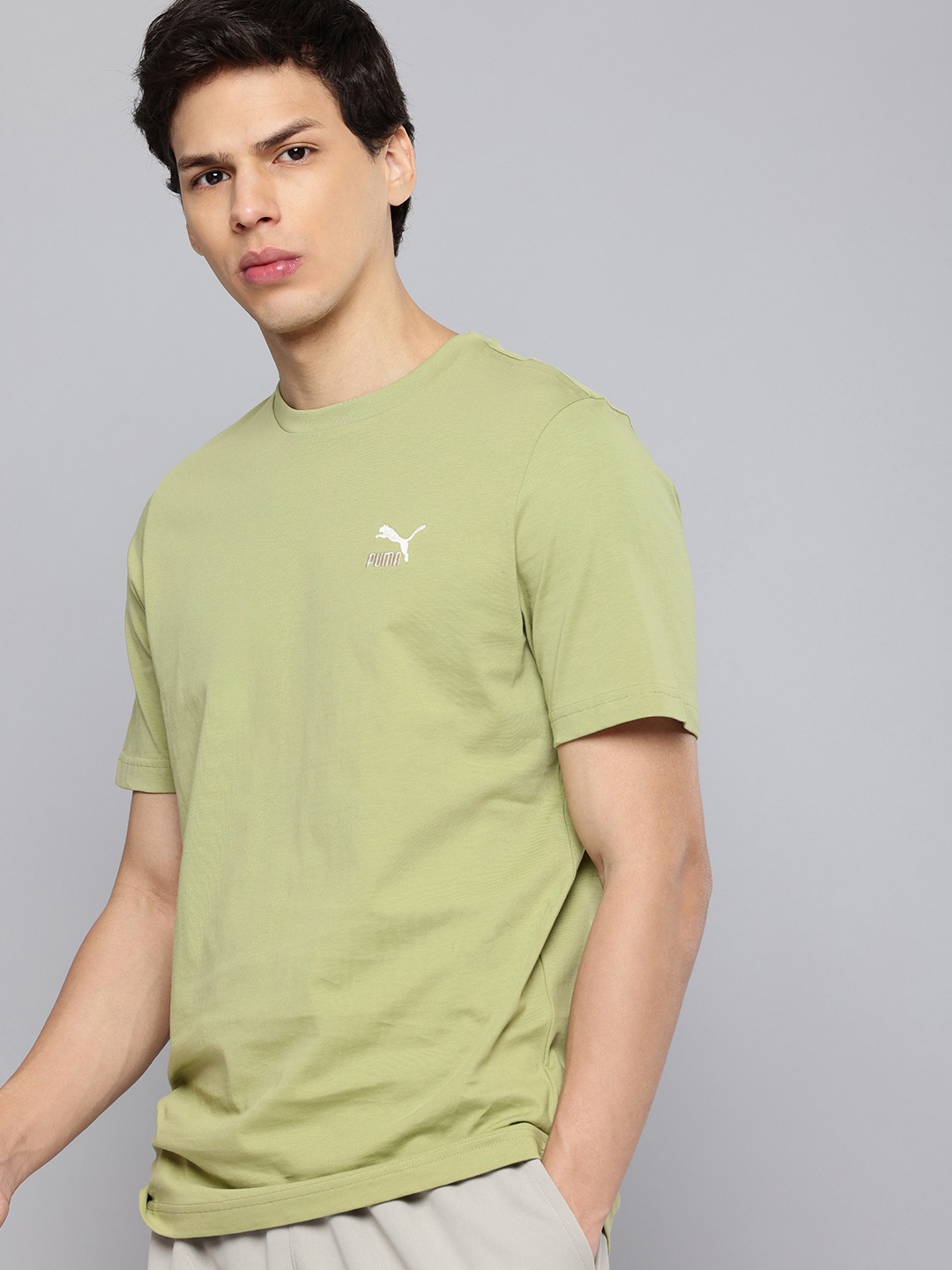 

Puma Classics Small Logo Outdoor T-shirt, Green