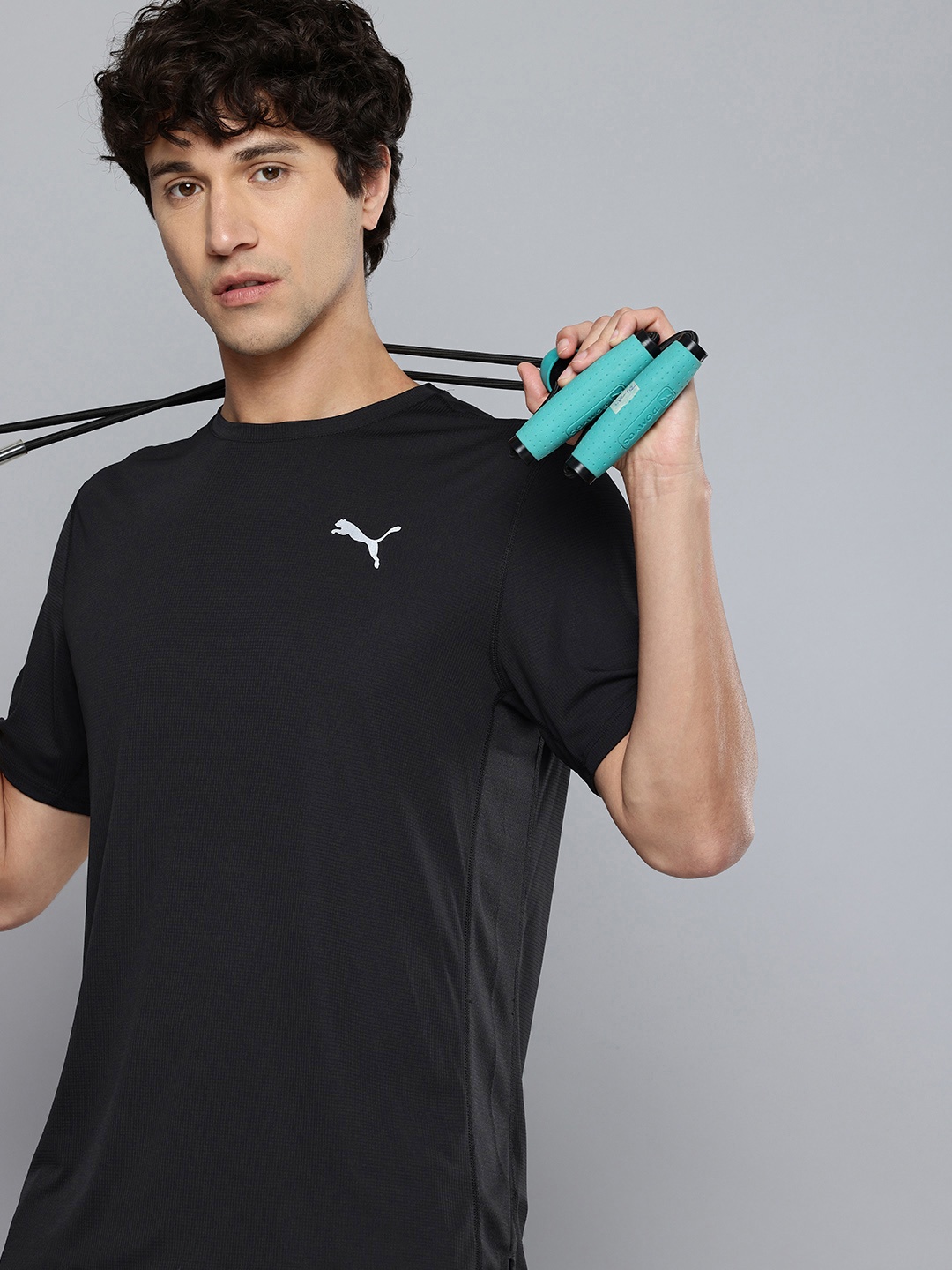 

Puma RUN FAVORITE dryCELL Running T-shirt, Black