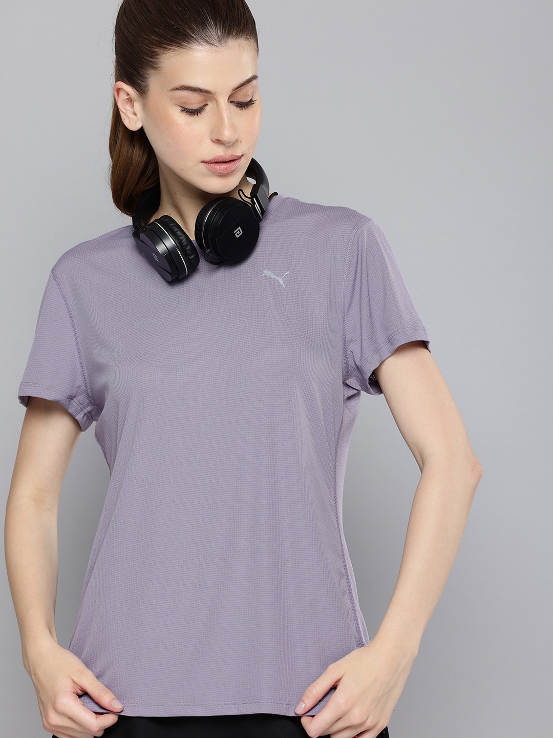 

Puma RUN FAVORITE dryCELL Running T-shirt, Purple