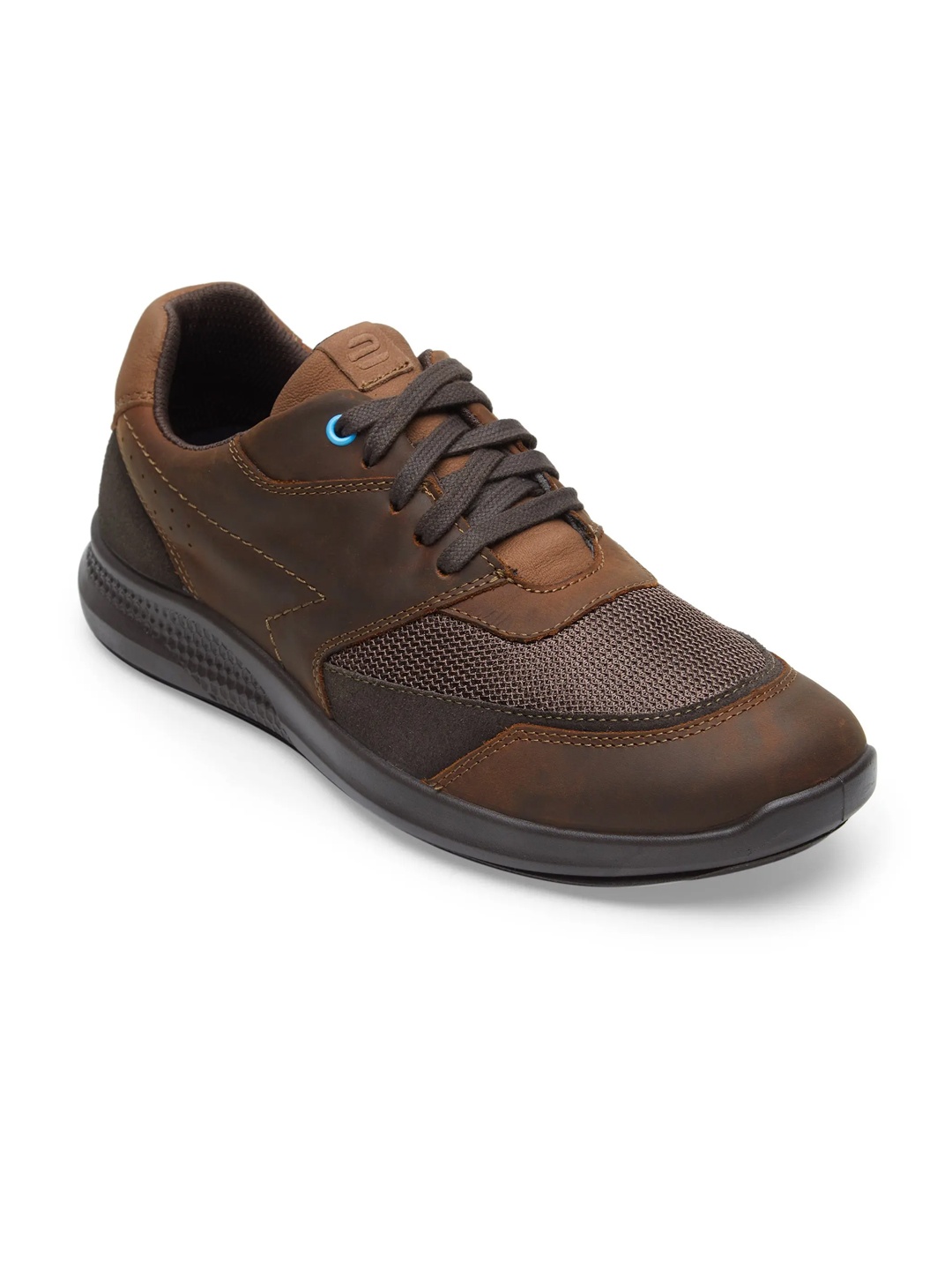 

ERGON Men Leather Sneakers, Tan