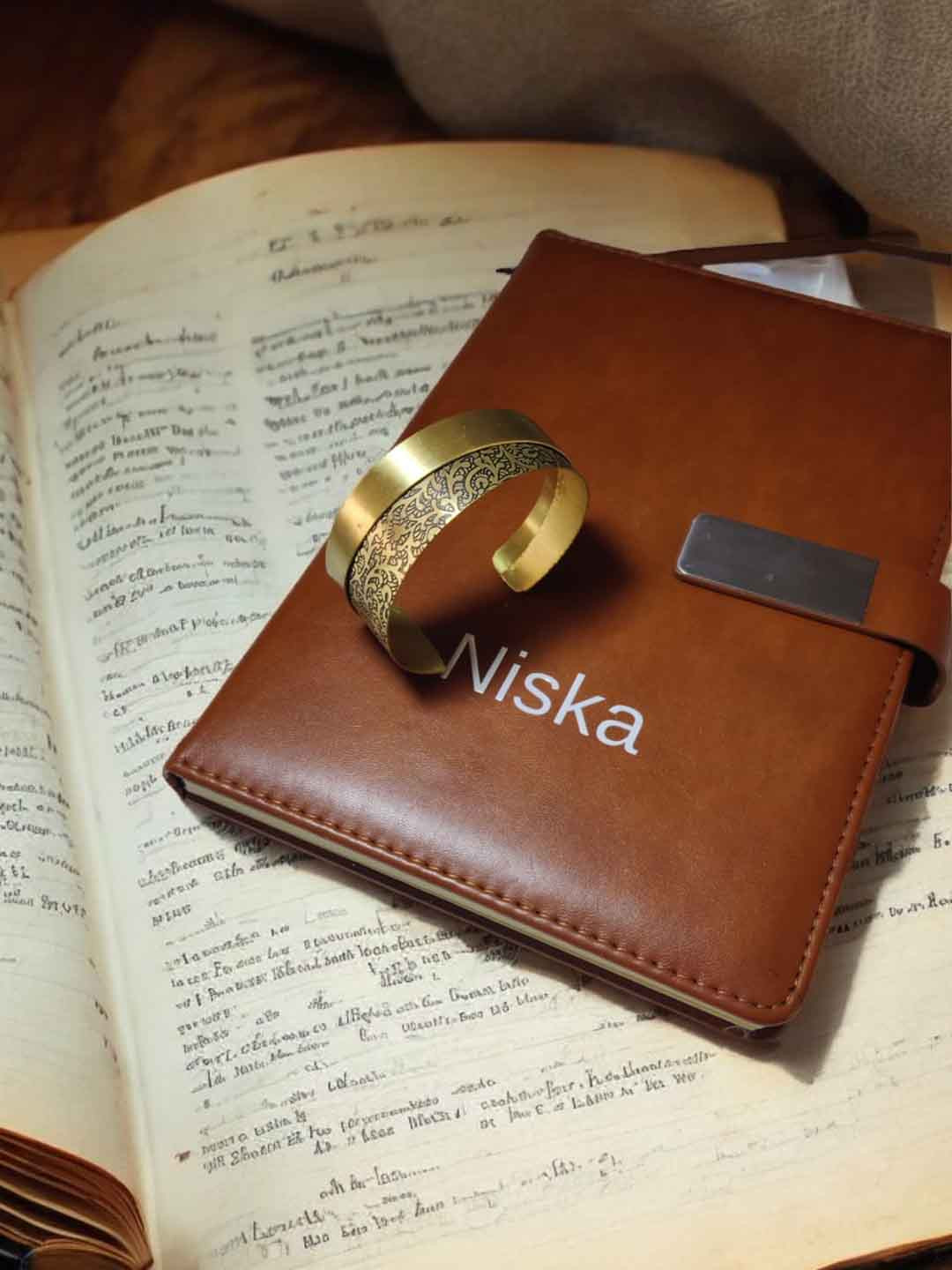 

Niska Gold-Plated Cuff Bracelet