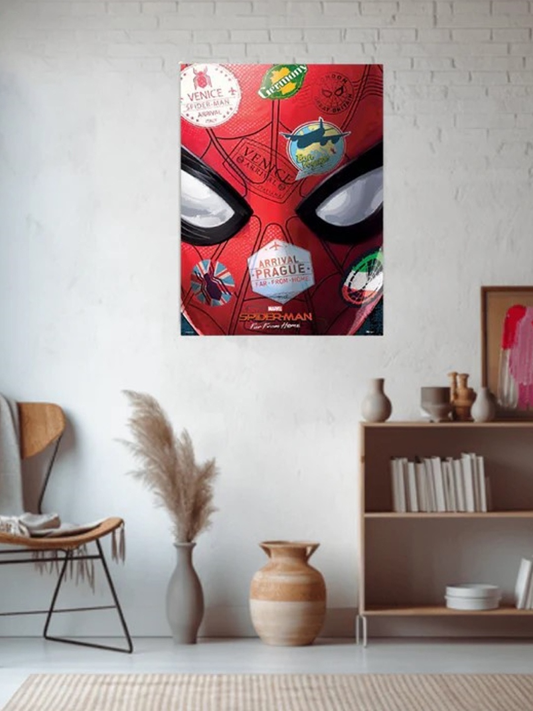 

Entertainment Store Spiderman Far From Home Mini Poster, Red