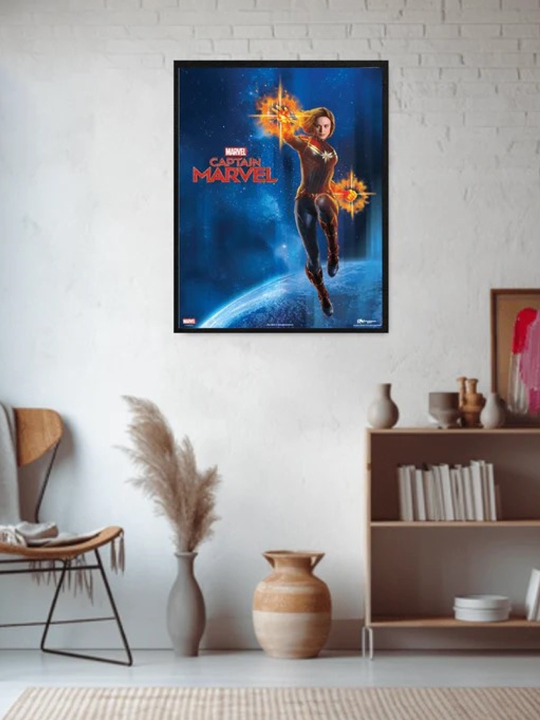 

Entertainment Store Captain Marvel Pose Poster, Blue