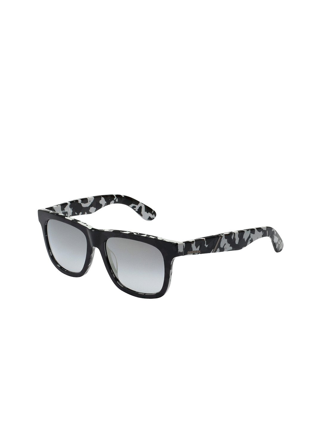 

DIESEL Unisex Square Sunglasses with UV Protected Lens - DL0116 05C 54 S, Grey