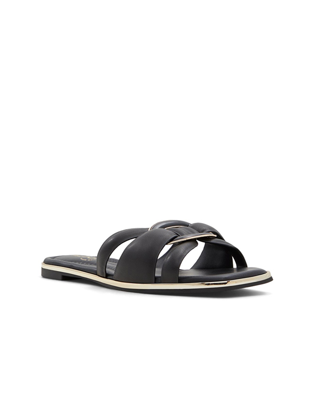 

ALDO Women Open Toe Flats, Black