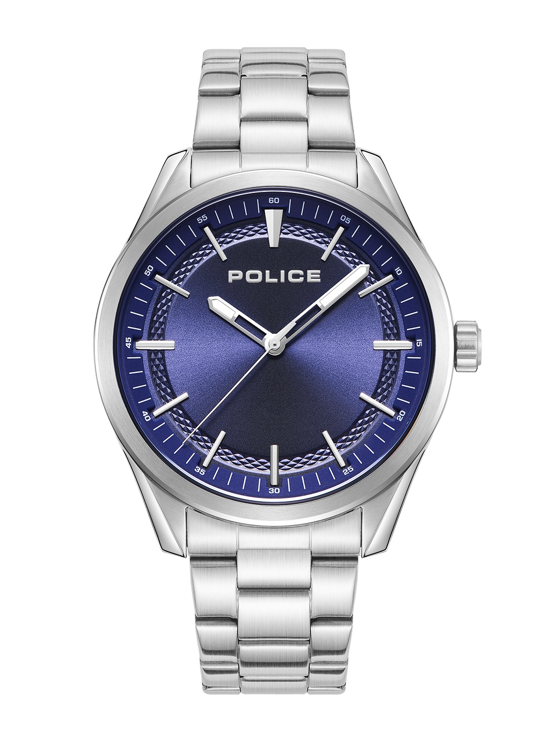 

Police Men Bracelet Style Straps Analogue Watch PLPEWJG0018203W, Navy blue