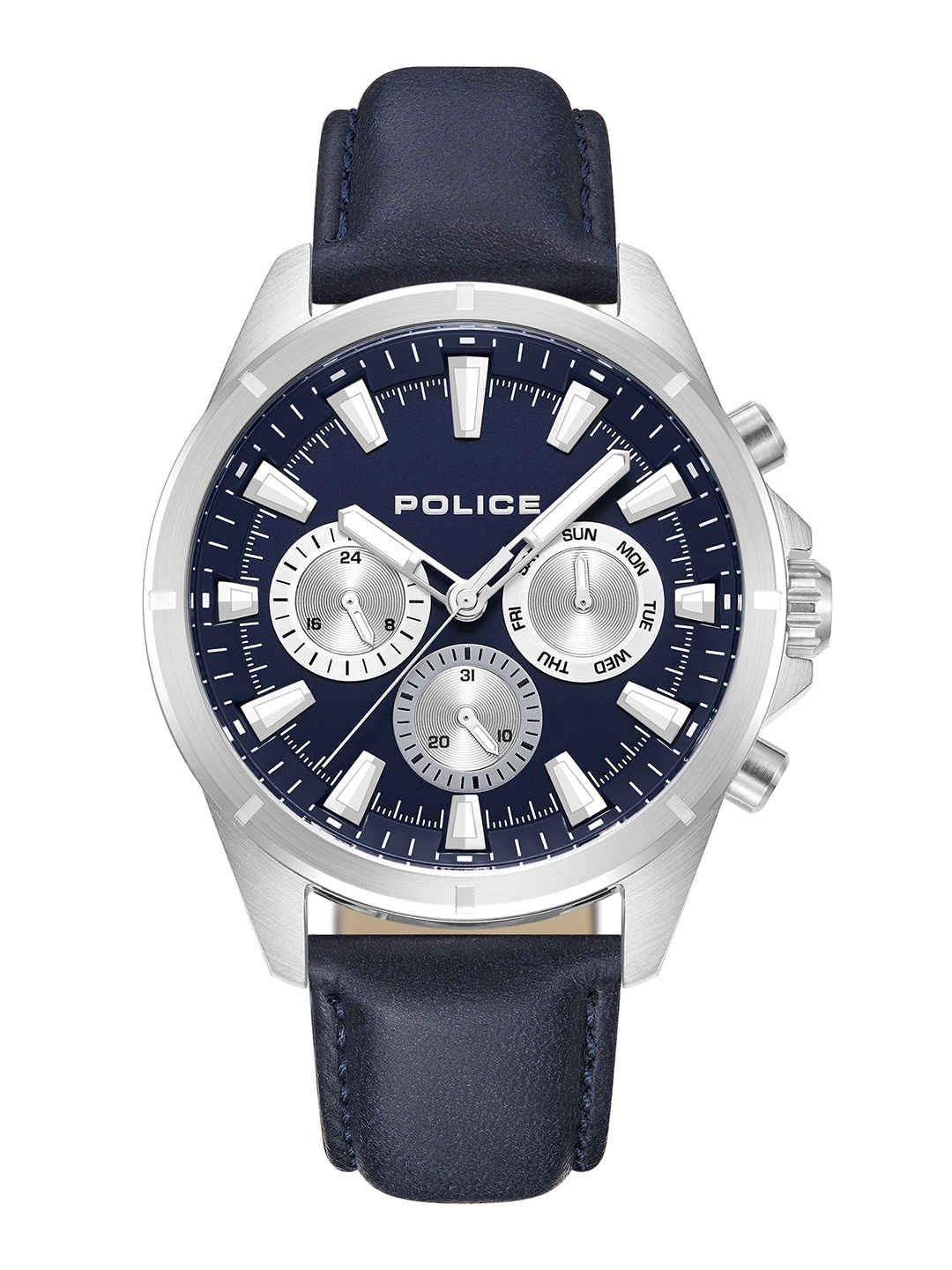 

Police Men Analogue Multi Function Watch PLPEWJF0005803W, Navy blue