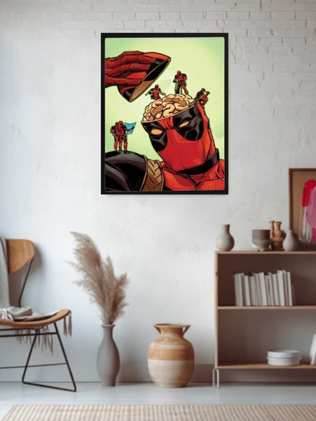 

Entertainment Store Green & Red Deadpool Mind Blown Mini Wall Sticker