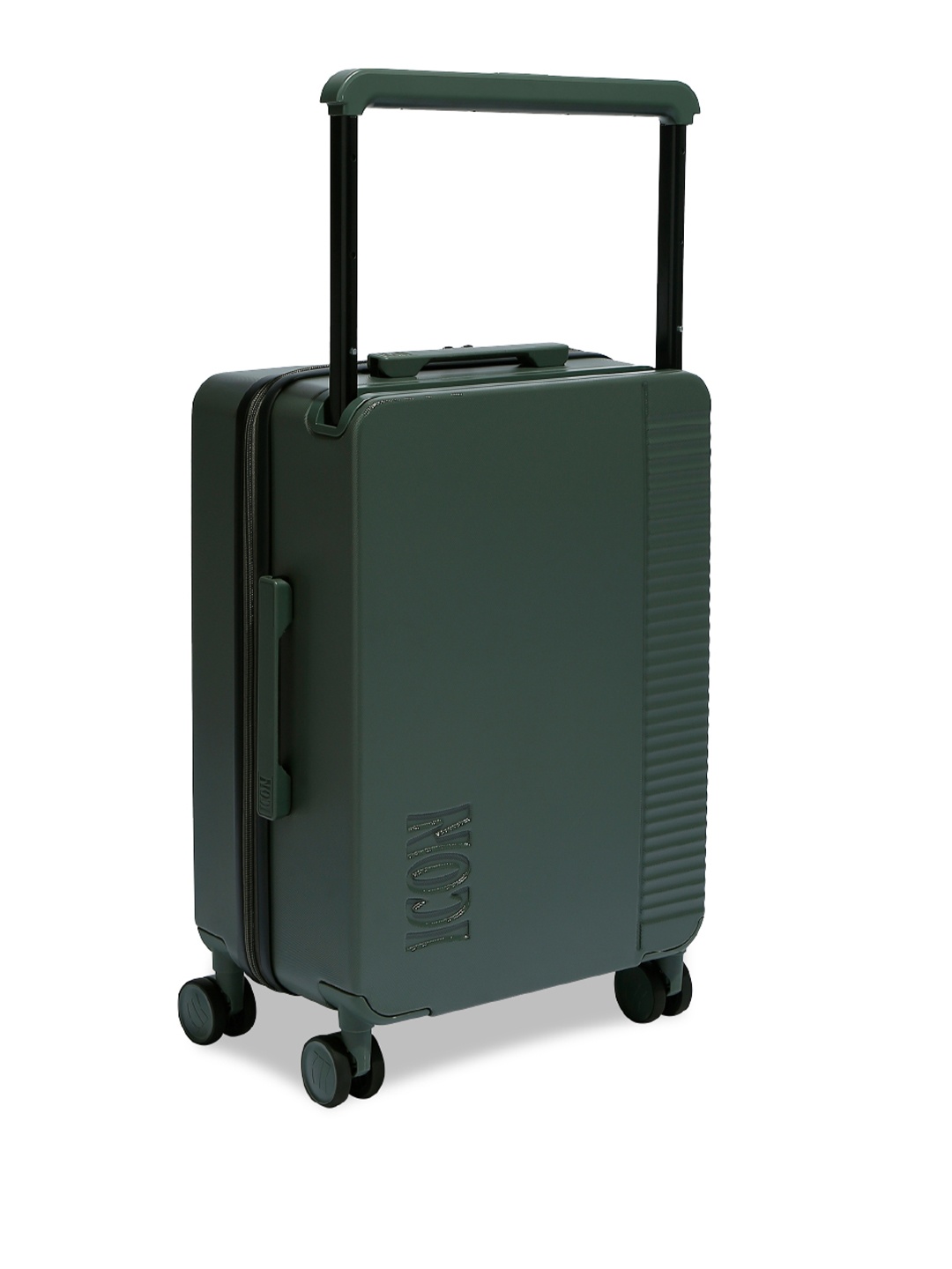 

Icon Textured Soft-Sided Large Trolley Bag, Green
