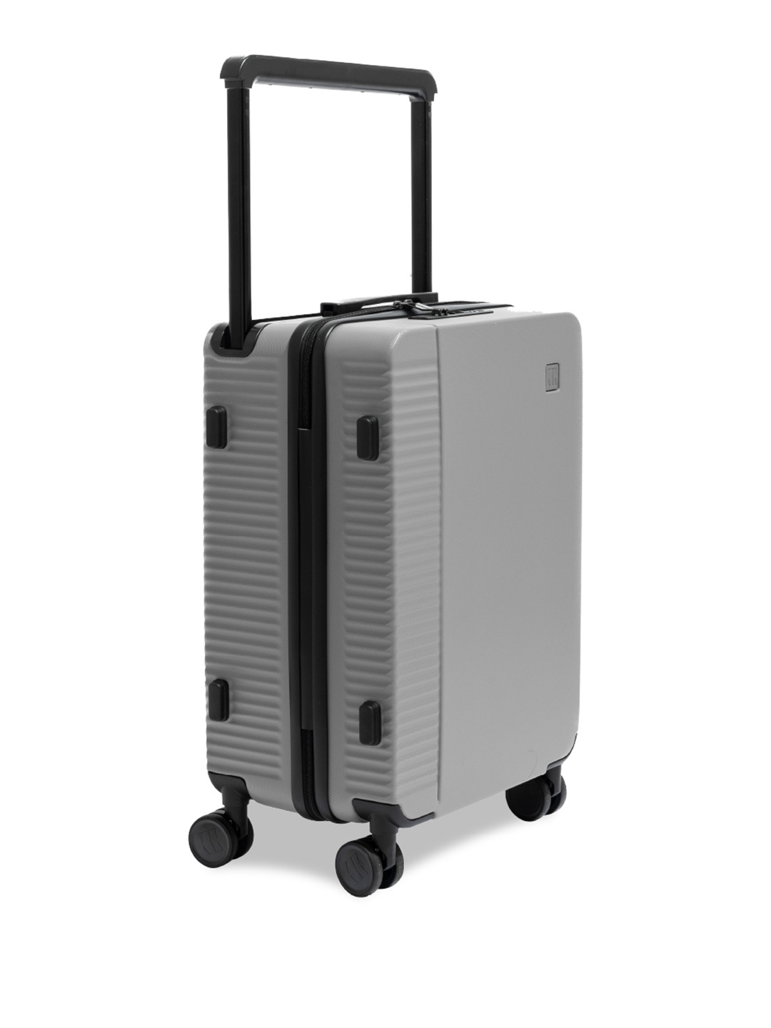 

Icon Signature Textured Hard-Sided Cabin Trolley Bag, Grey