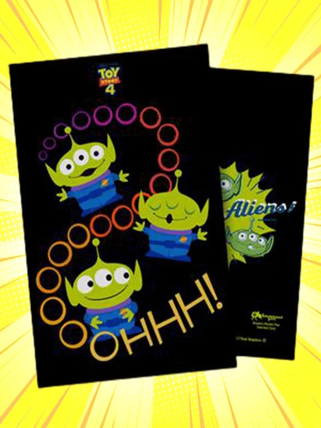 

Entertainment Store Toy Story Alien Printed Notebook, Black