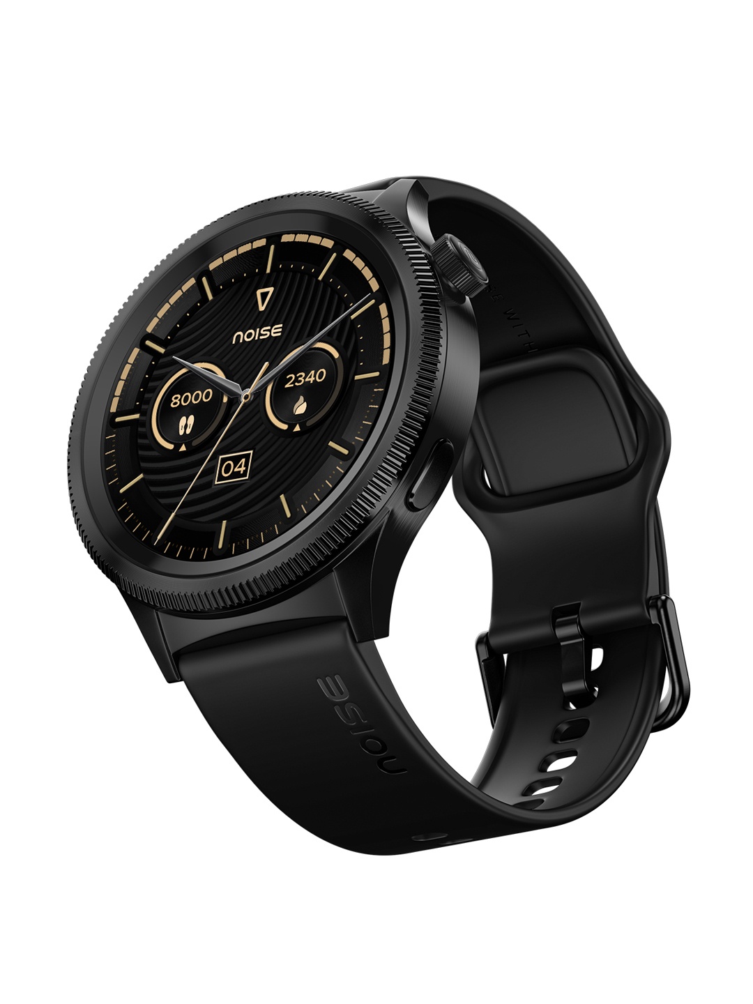 

NOISE Unisex Halo 2 Bluetooth Calling Smartwatch - wrb-sw-halo2-std-blk - Jet Black