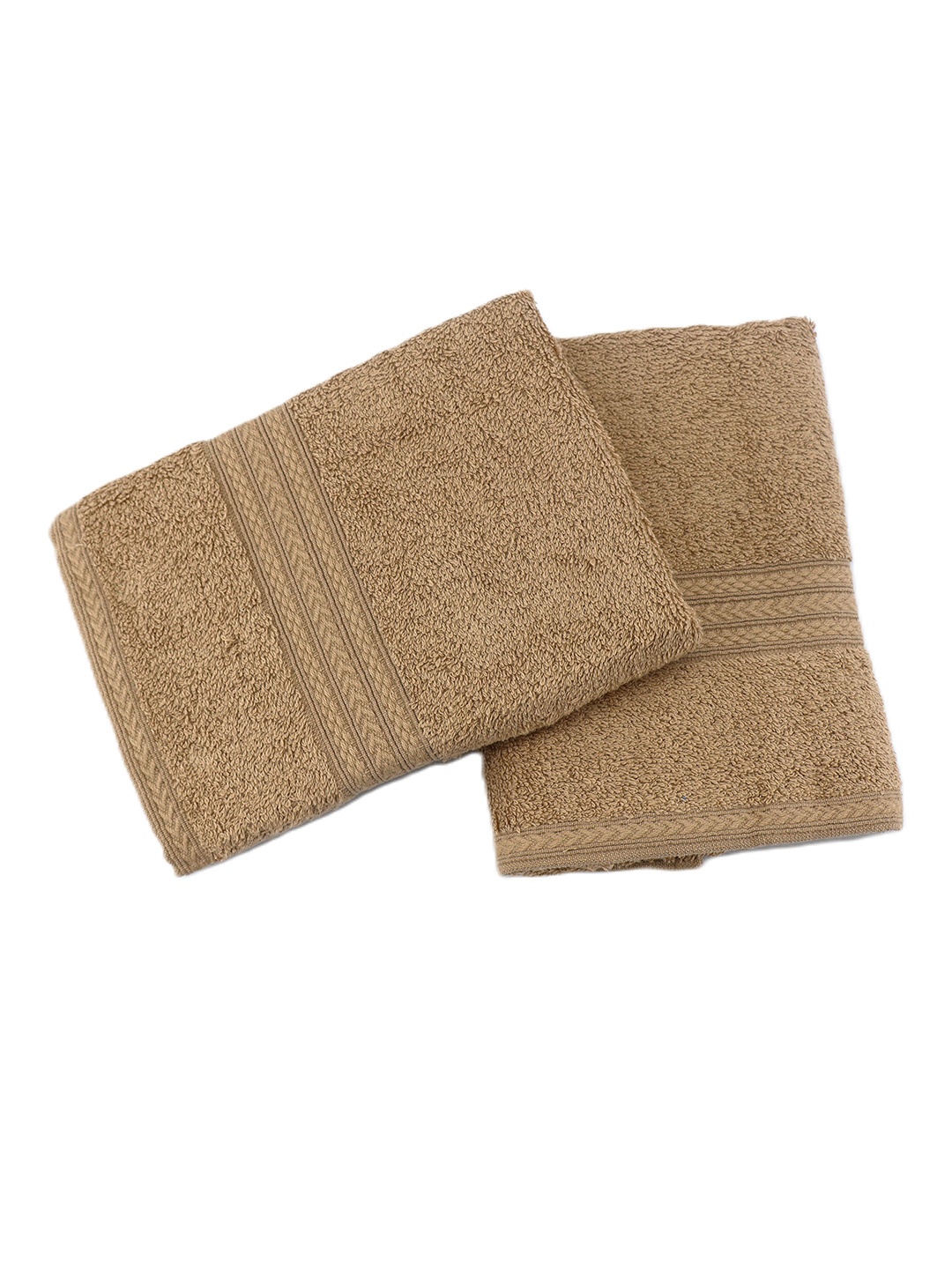 

BOMBAY DYEING Tulip Beige 2 Pieces Pure Cotton 450 GSM Hand Towels