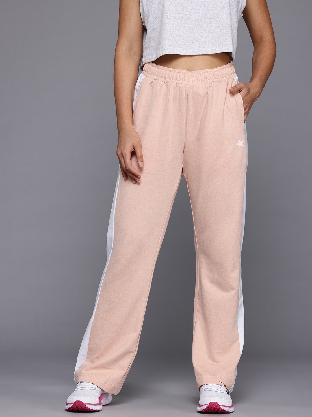 

HRX by Hrithik Roshan Women Lifestyle Track Pants, Peach