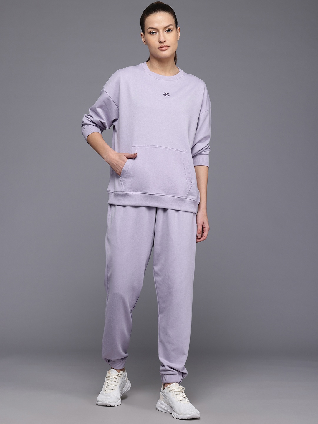 

HRX by Hrithik Roshan Women Lifestyle Track Suit, Lavender