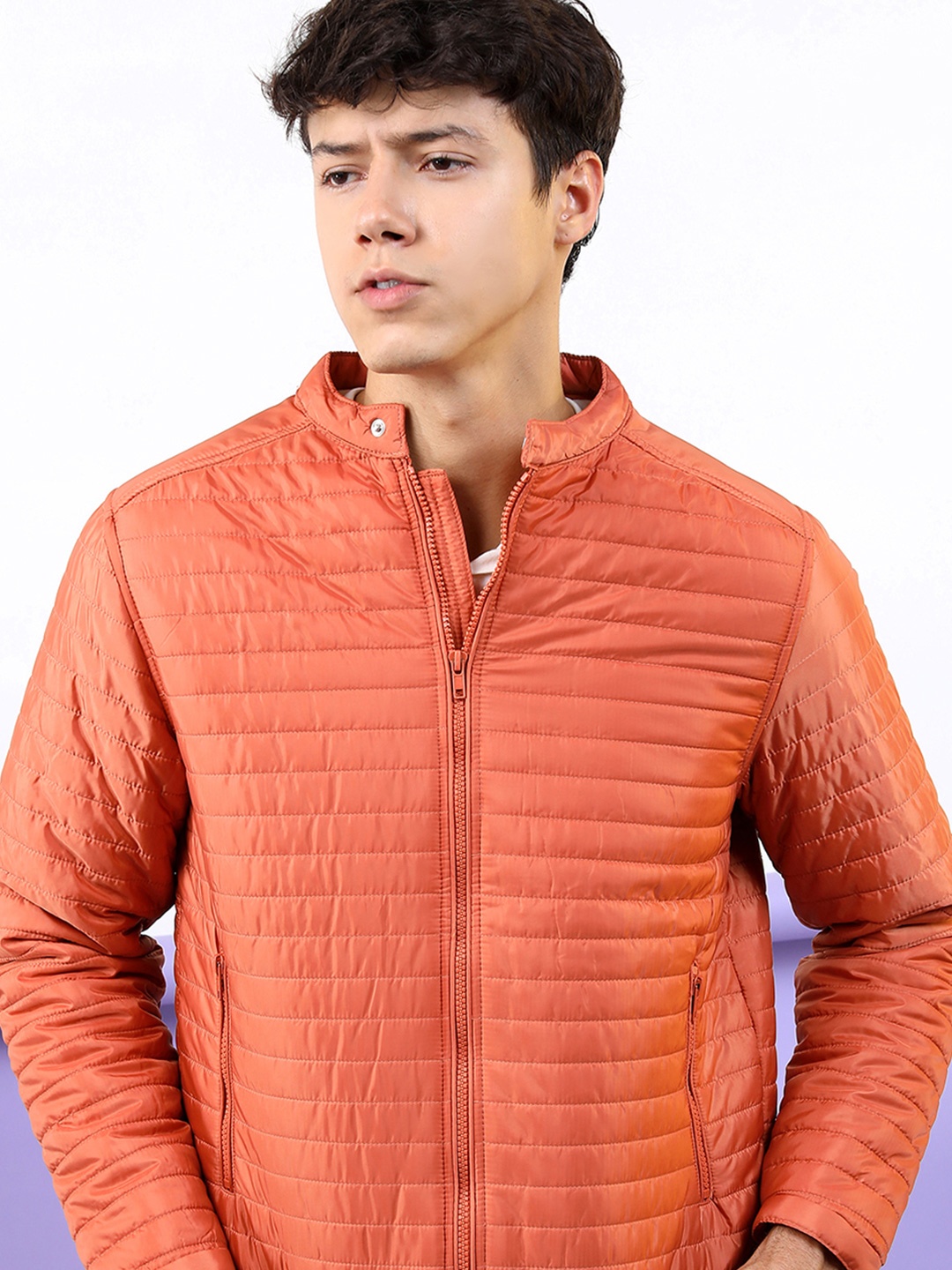 

HIGHLANDER Men Puffer Jacket, Rust