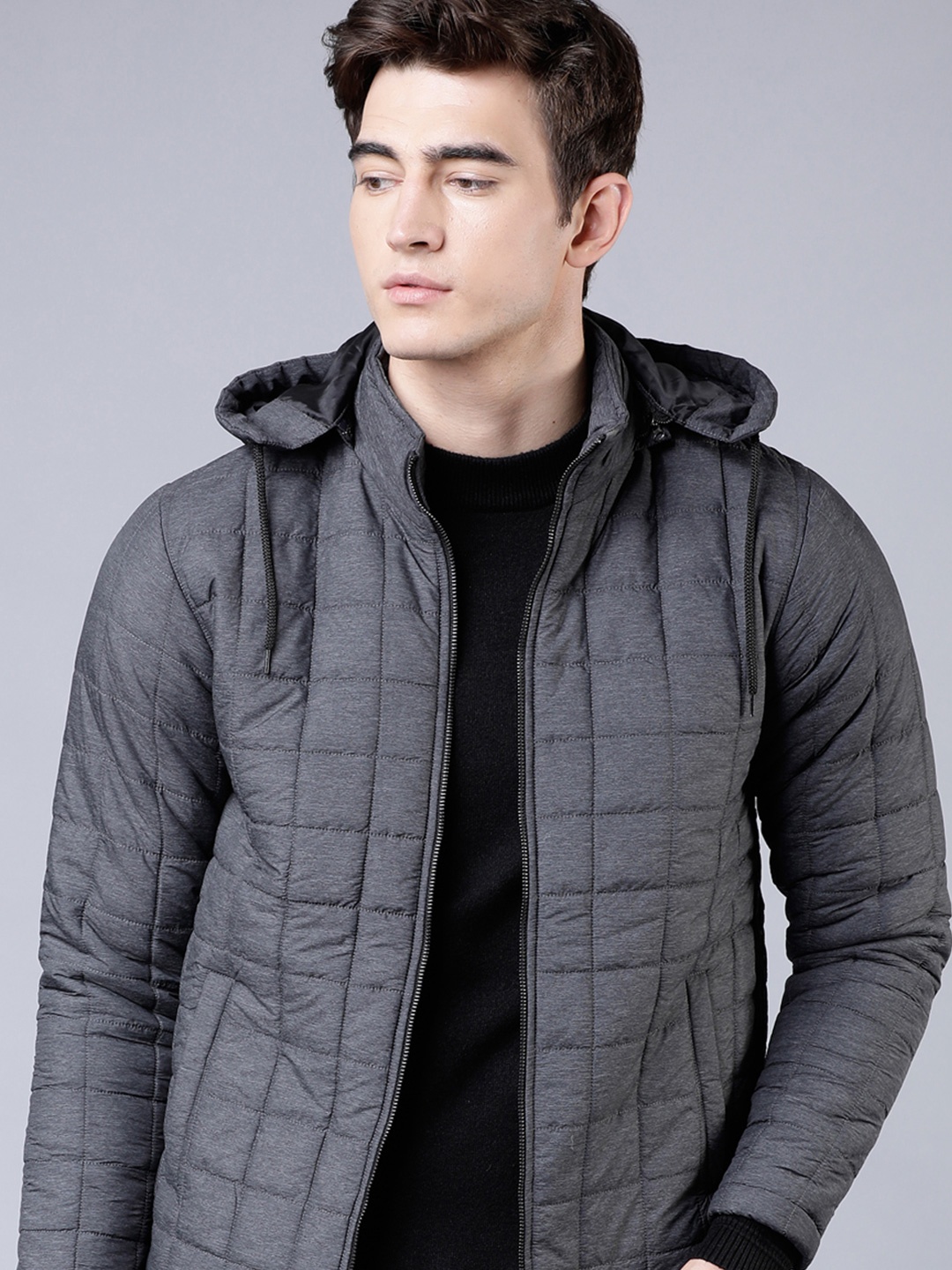 

HIGHLANDER Men Puffer Jacket, Black