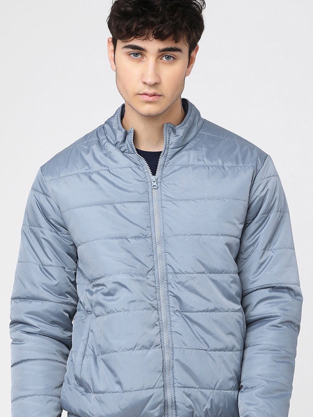 

HIGHLANDER Men Puffer Jacket, Blue