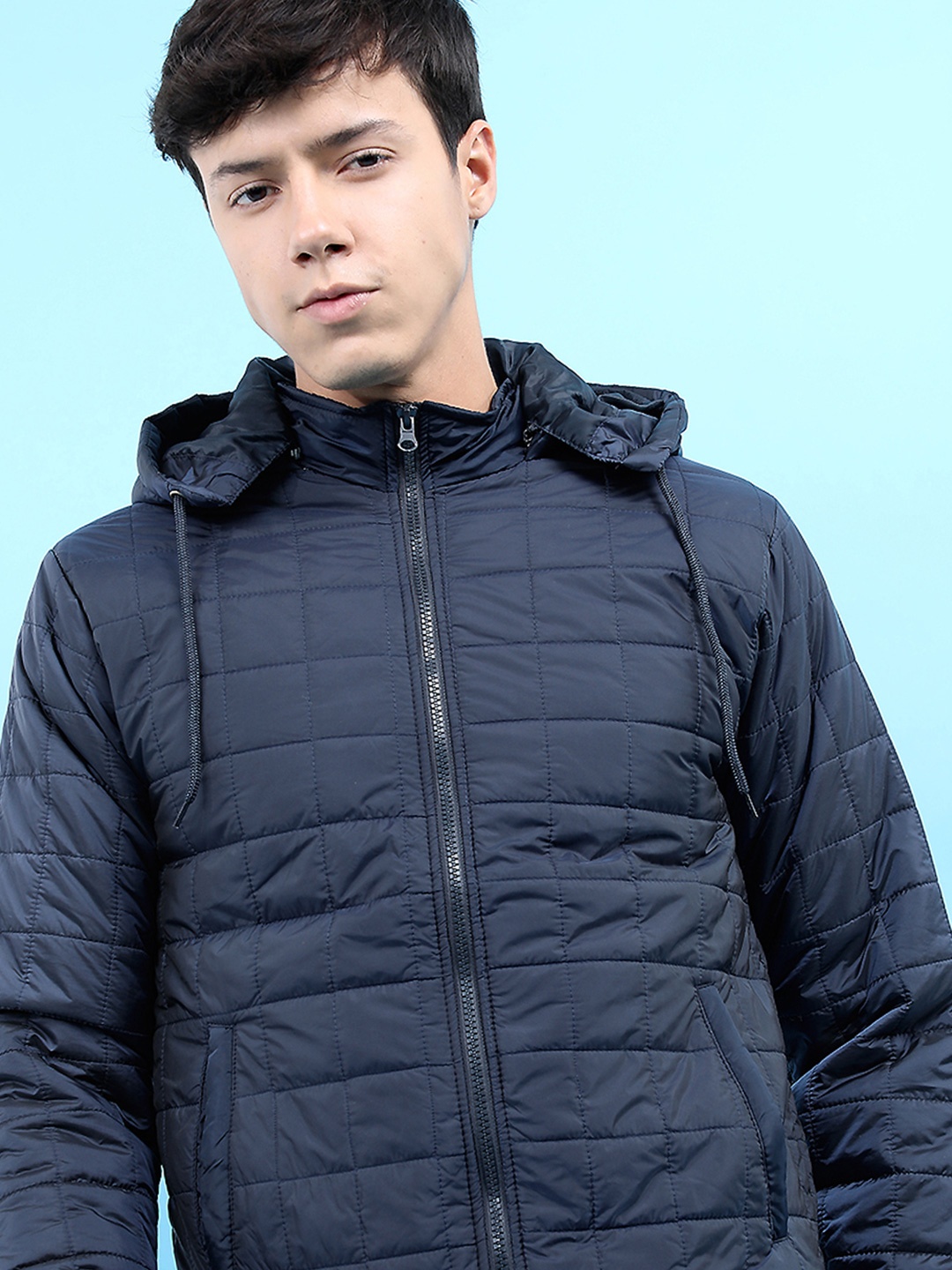 

HIGHLANDER Men Puffer Jacket, Navy blue