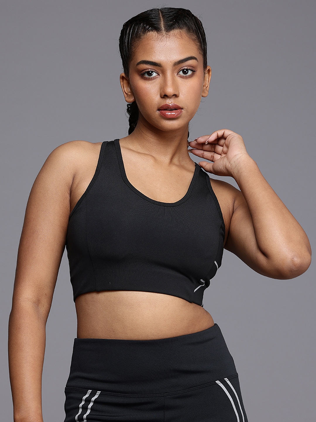 

HRX by Hrithik Roshan Full Coverage Lightly Padded Bra, Black