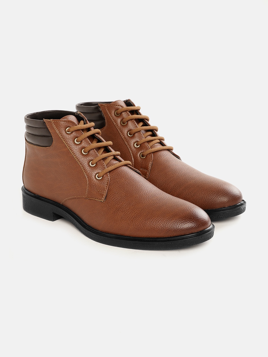 

Carlton London Men Lace-Ups Boots, Brown